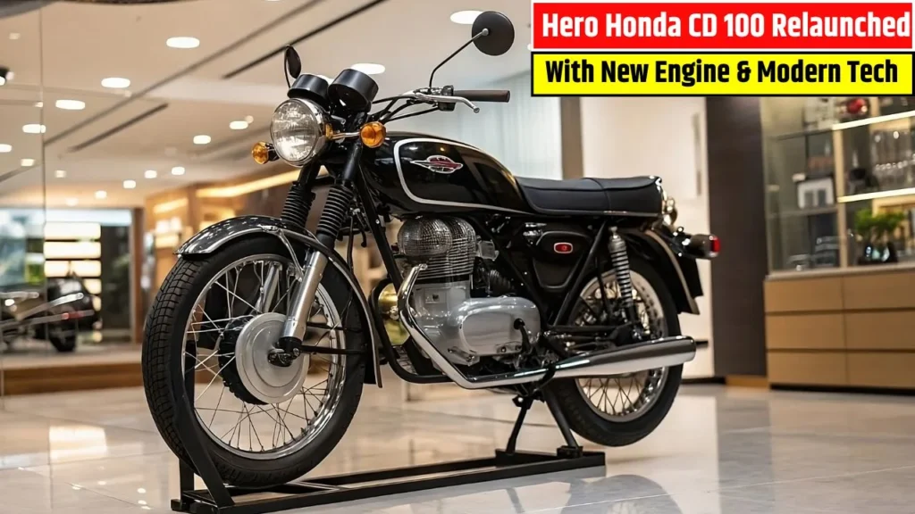 Hero Honda CD 100 Relaunched