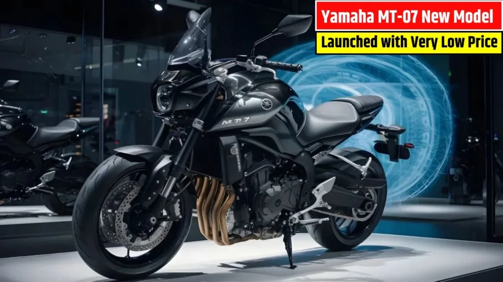 New Yamaha MT-07 Launched